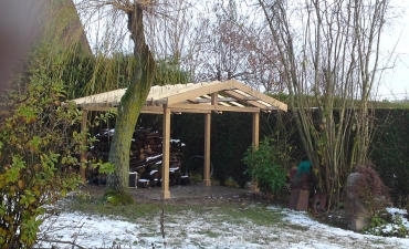 Abri bois sur mesure