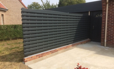 Brise vue en bois sur mesure