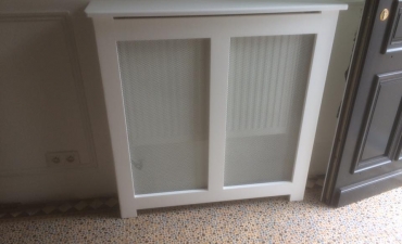 Cache radiateur en bois sur mesure