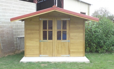 Chalet de jardin en bois sur mesure