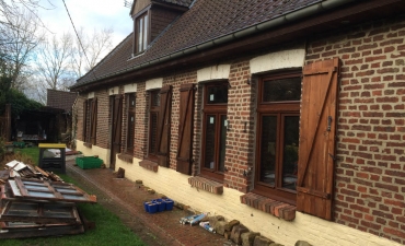Fenêtre menuiseries en bois sur mesure