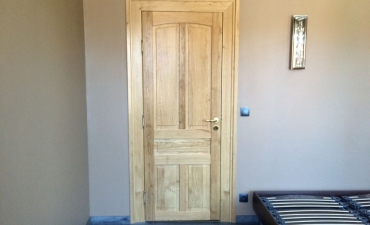 Porte d'intérieur en bois sur mesure