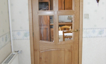 Porte d'intérieur en bois sur mesure