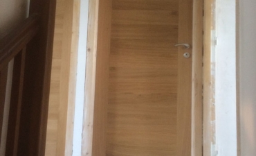 Porte d'intérieur en bois sur mesure