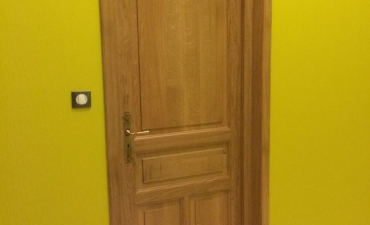 Porte d'intérieur en bois sur mesure